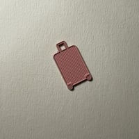 ملصقات معدنية شنطة سفر