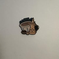 ملصقات معدنية قهوة