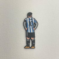 ملصقات معدنية ميسي