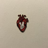 ملصقات معدنية قلب