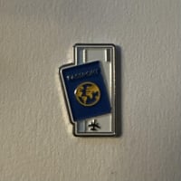 ملصقات معدنية جواز سفر