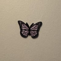 ملصقات معدنية فراشة