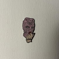 ملصقات معدنية قناع