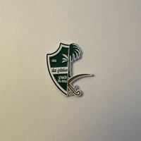 ملصقات الاهلي مع الشعار الجديد