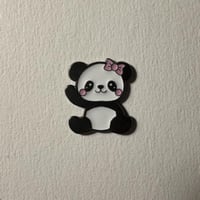 ملصقات معدنية باندا