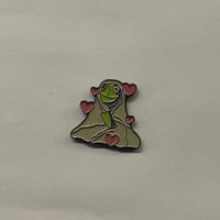 ملصقات معدنية ضفدع