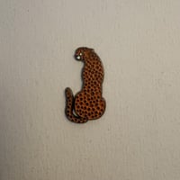 ملصقات معدنية نمر