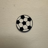 ملصقات معدنية كرة قدم
