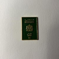 ملصقات معدنية الجواز المغربي