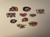 ملصقات معدنية بابلز