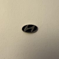 ملصقات معدنية شعار هونداي