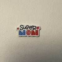 ملصقات معدنية سوبر ماما