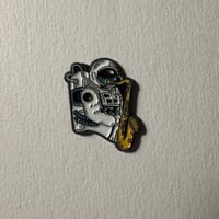 ملصقات معدنية رجل فضاء