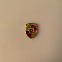 ملصقات معدنية شعار بورش