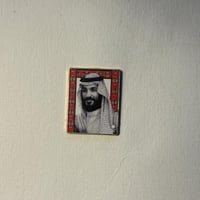 ملصقات معدنية محمد بن سلمان