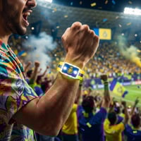 أسوارة سيليكون رياضية مضيئة نادي النصر