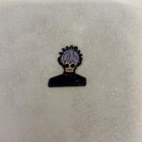 ملصقات معدنية جمجمه