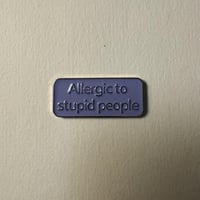 ملصقات معدنية allergicto