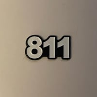 ملصقات معدنية 811