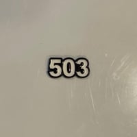 ملصقات معدنية 503