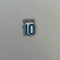 ملصقات معدنية ميسي