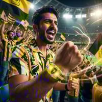 أسوارة سيليكون رياضية مضيئة نادي الاتحاد