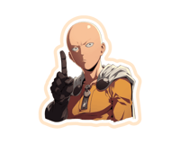 ستيكر انمي ون بنش