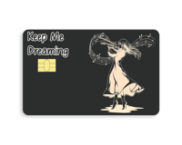 ستيكر بطاقة صراف - فتاة الكمان