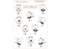 ستيكرات BALLET