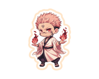 ستيكر انمي جوجوتسو كايسن