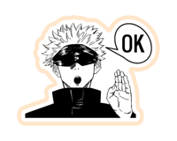 ستيكر انمي جوجوتسو كايسن