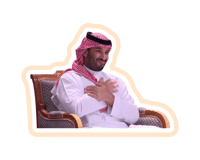 ستيكر الأمير محمد بن سلمان MBS