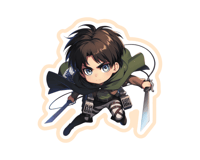 ستيكر انمي هجوم العمالقة