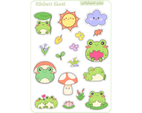 ستيكرات ضفدع