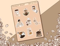 ستيكرات قهوة