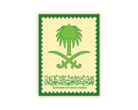 ستيكر طابع الهوية السعودية