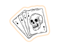 ستيكر ورق لعب