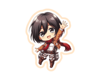 ستيكر انمي هجوم العمالقة