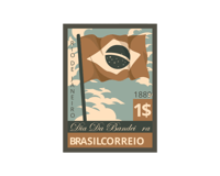 ستيكر طوابع بريدية - البرازيل