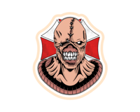 ستيكر لعبة ريزدنت إيفل