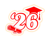 ستيكر تخرج 2026