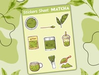 ستيكرات ماتشا