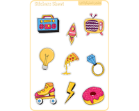 مجموعة ستيكرات Classic