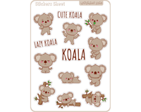 مجموعة ستيكرات كوالا