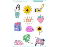 مجموعة ستيكرات Style