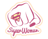 ستيكر SuperWoman