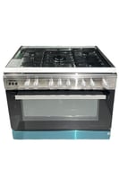 فرن غاز جي في سي برو 90*60 (( 5 عيون ))9279 مروحة...