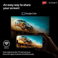 شاشة امبيكس 55 بوصة كيولد QLED - نظام قوقل - معدل...