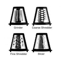 محضرة سلطة , 200 واط , 4 شفرات,ستيل ,موديلKHD/7008