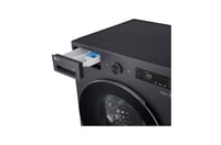 غسالة LG فتحة امامية 15 كيلو رمادي غامق WFN1510BST